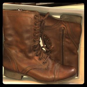Steve Madden Troopa Combat Boots size 8